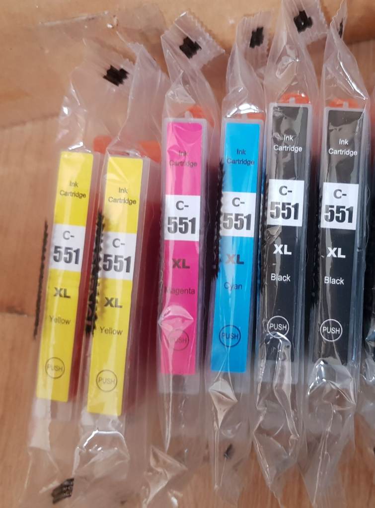 Canon 551 Ink Cartridges