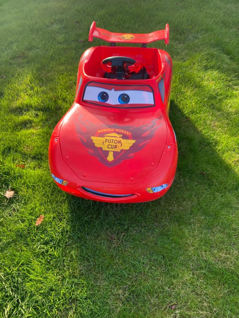 FREE Lightning McQueen ride on electric car