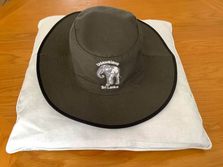 Udawalawe Sri Lanka Elephant Safari Hat – Excellent Condition