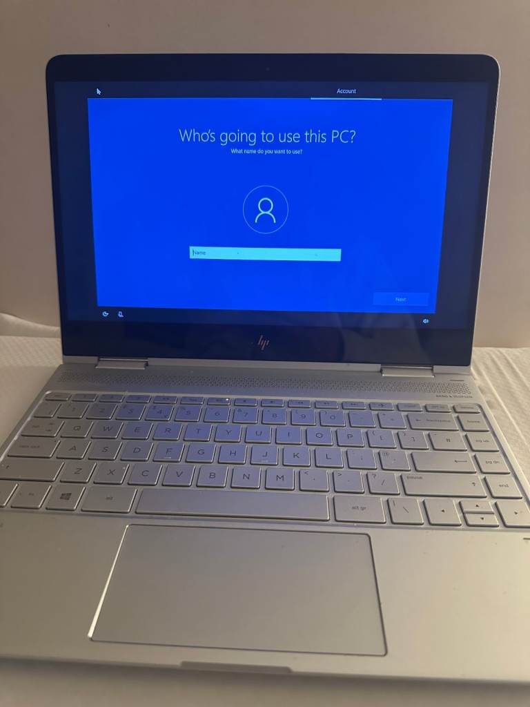 HP Spectre 500gb SSD