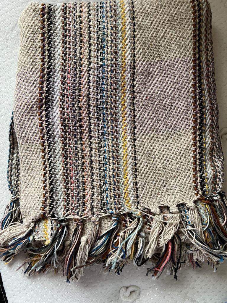 Cotton throw