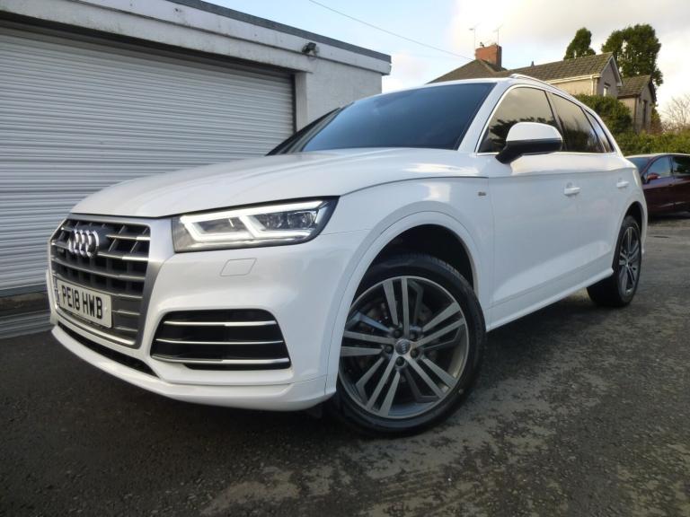 AUDI Q5 NEW SHAPE 2.0 TDI 187 BHP QUATTRO S LINE+ 7SPD S-TRONIC EURO6 ULEZ SUV