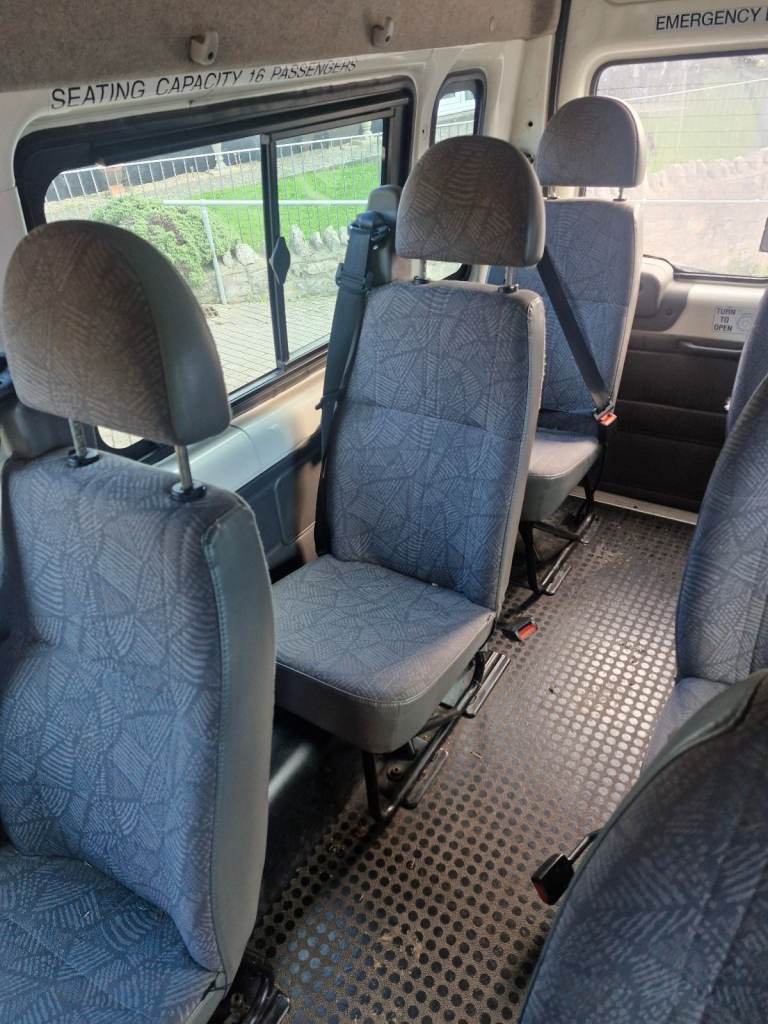 2006 ford transit minibus seats