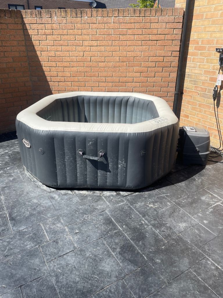 Intex hot tub