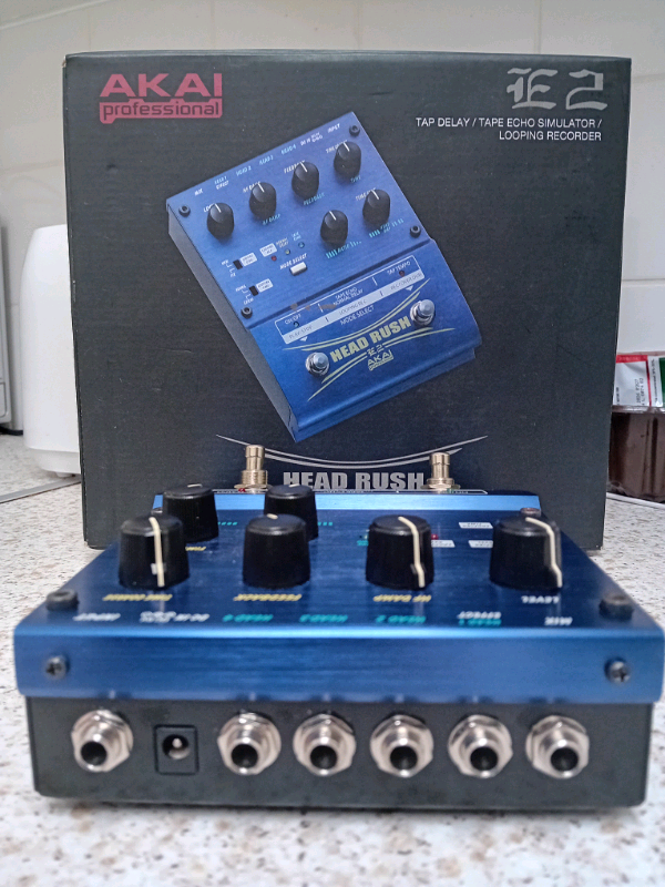Akai head rush delay/echo looping recorder