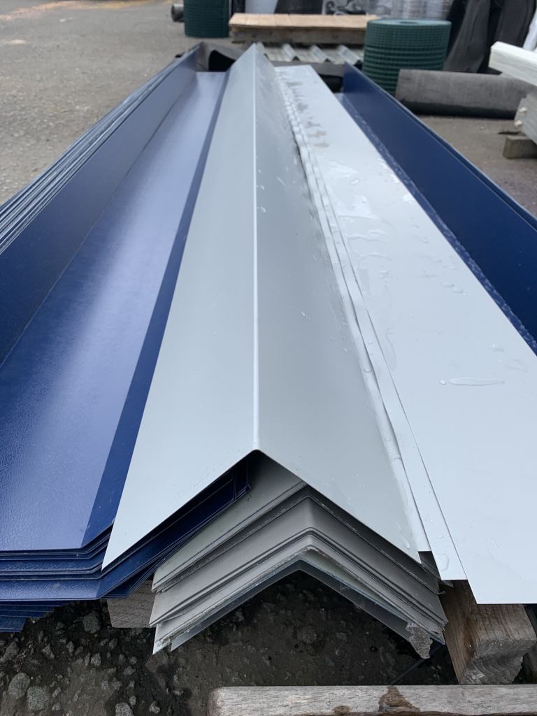 Roof flashing, trims, barges, edgings, verges, apex’s cladding 