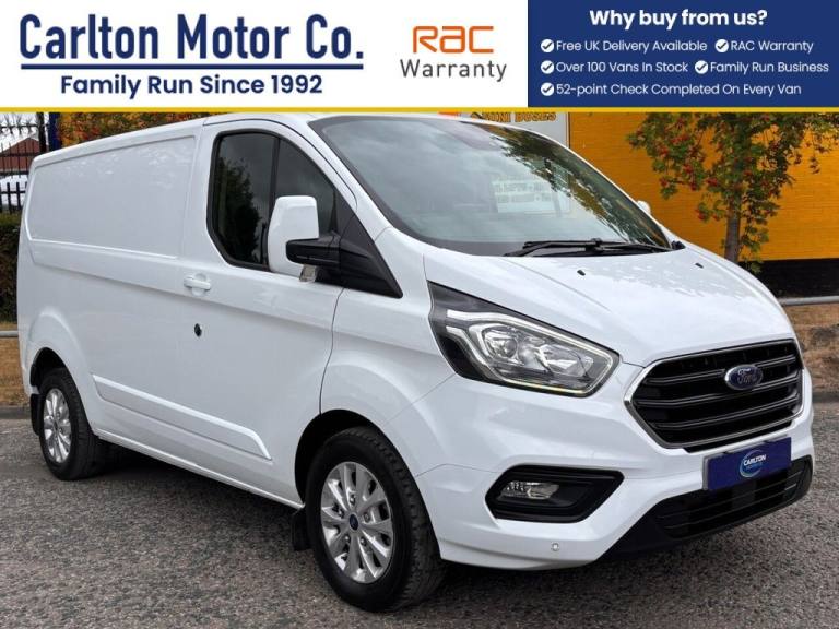 2022 Ford Transit Custom  1.0 EcoBoost PHEV 126ps Low Roof Limited Van Auto L1H1  Panel Van PETRO...