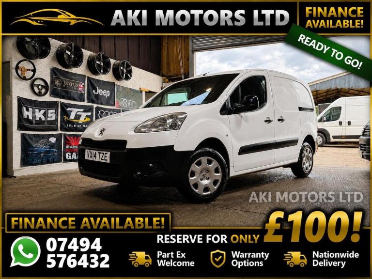 PEUGEOT PARTNER 1.6 HDi 850 Professional L1 4dr 2014