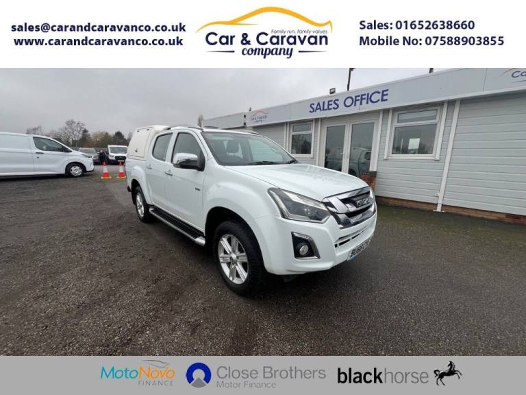 2018 68 ISUZU D-MAX 1.9 TD UTAH PICKUP DOUBLE CAB 4DR DIESEL MANUAL 4WD EURO 6 (