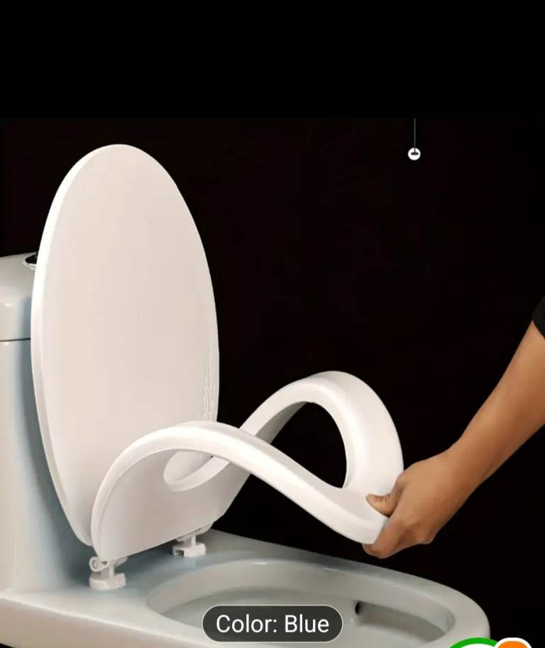 New Soft toilet seat blue 