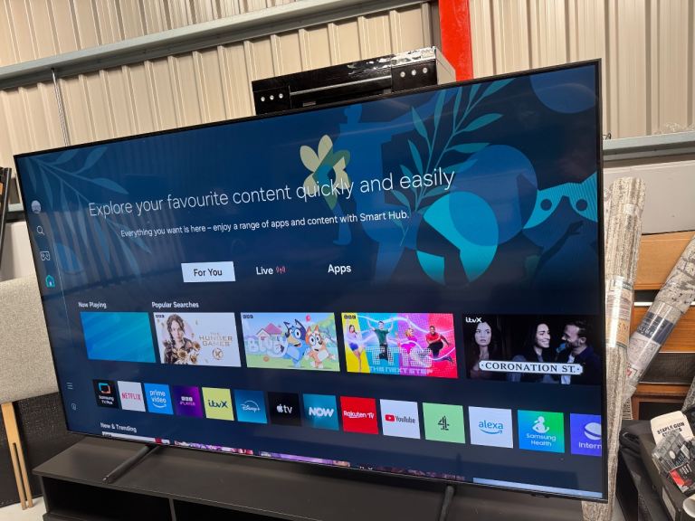 Samsung 85in smart Tv 