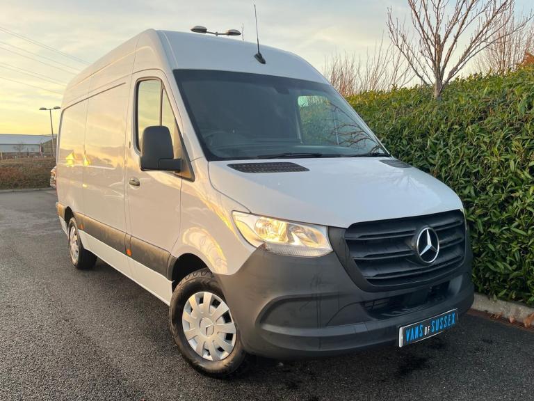 2022 Mercedes-Benz Sprinter 315 L2 H3 MWB 150HP FSH 1 OWNER FULLY SERVICED EURO6 Panel Van Diesel...