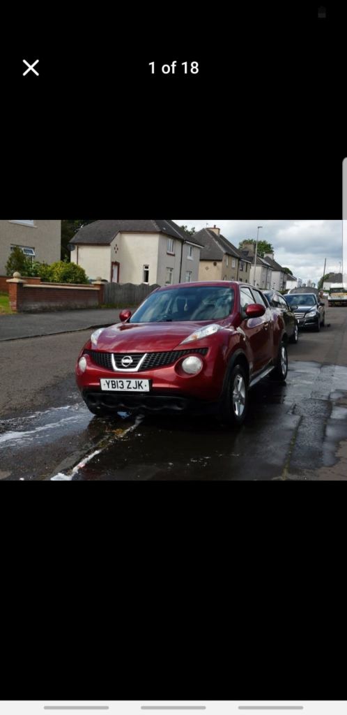Nissan, JUKE, Hatchback, 2013, Manual, 1598 (cc), 5 doors