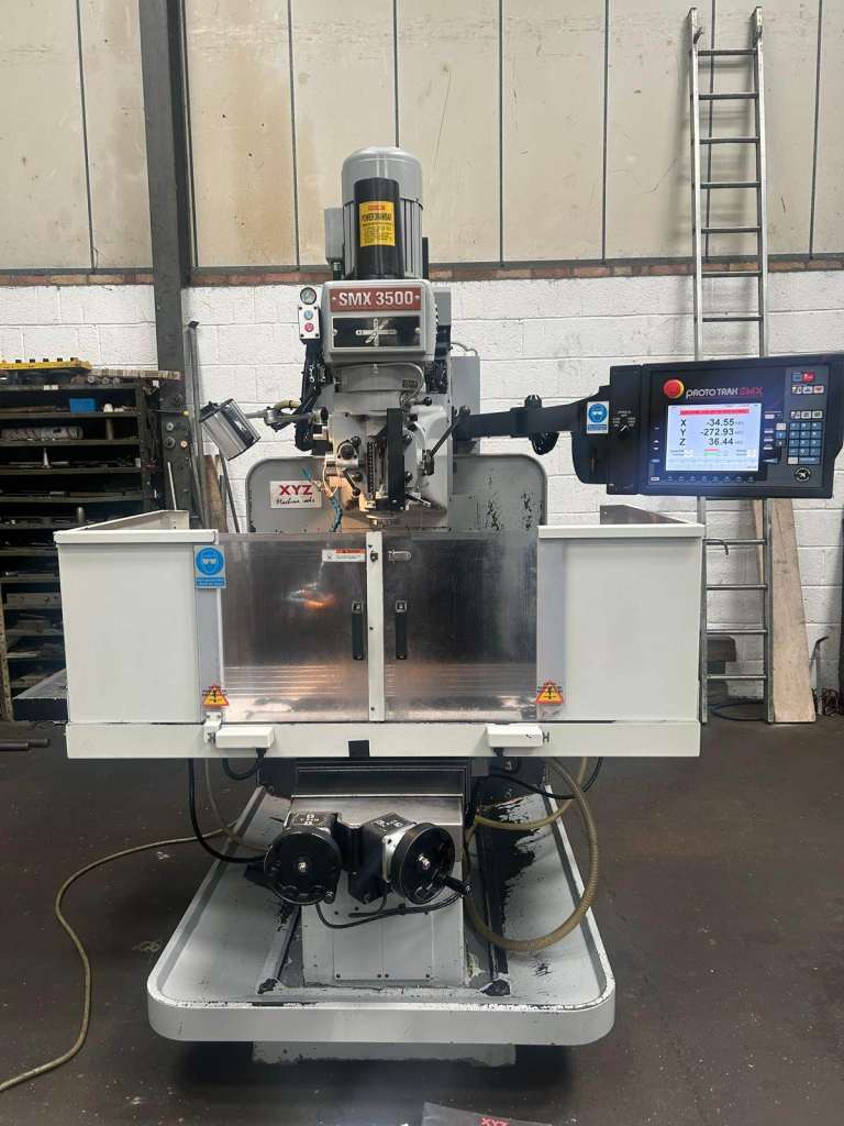 XYZ SMX 3500 CNC MILLING MACHINE YEAR 2016
