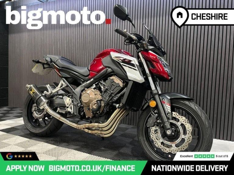 2018 68 HONDA CB650F FINANCE SPECIALISTS APPLY NOW