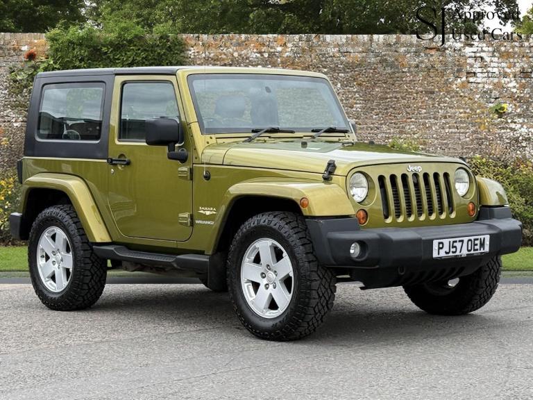 2007 Jeep Wrangler 2.8 CRD Sahara 2dr Auto CONVERTIBLE DIESEL Automatic