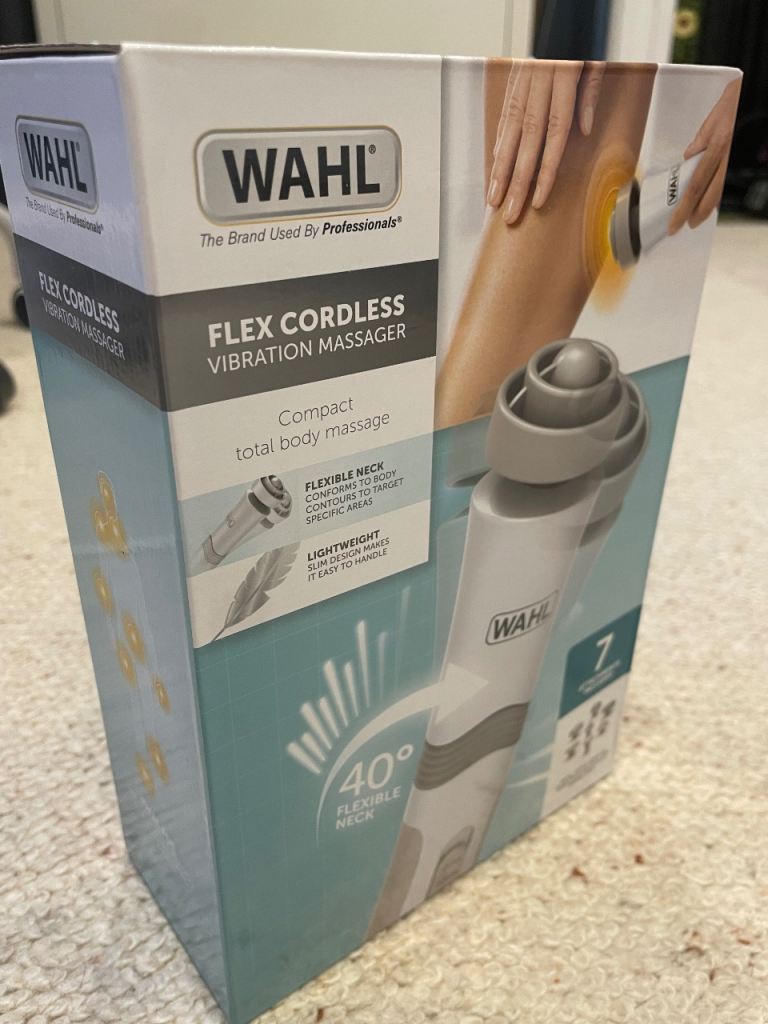 Brand New Sealed Wahl Flex Cordless Vibration Massager