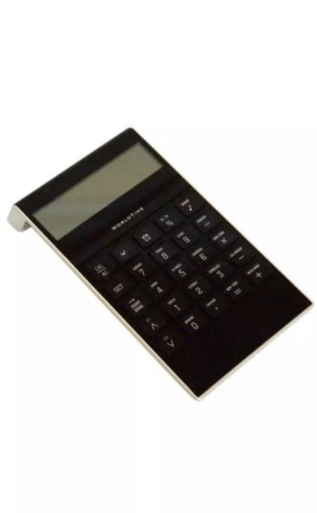 🏬Office Calculators for Shop Large Screen Buttons World Clock Zone