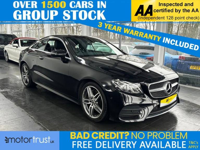 2018 Mercedes-Benz E Class 2.0 E220d AMG Line (Premium) Coupe 2dr Diesel G-Tronic+ Euro 6 (s/s) (...