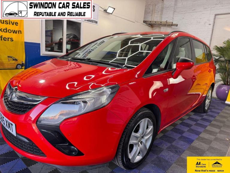 2015 Vauxhall Zafira Tourer 1.4i Turbo Exclusiv Euro 6 5dr MPV Petrol Manual