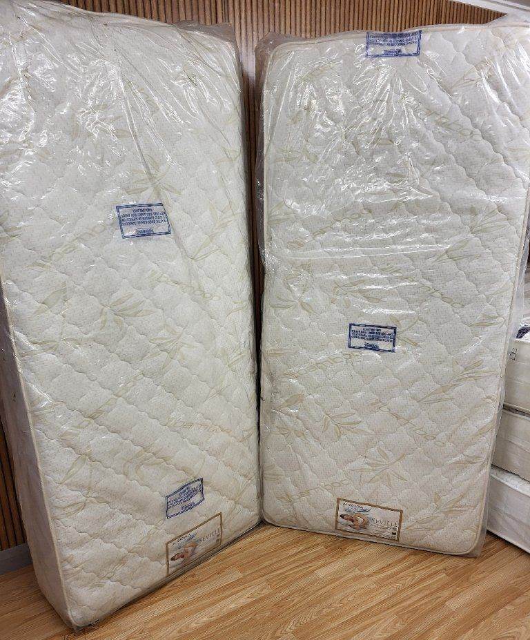 2 X Ex-Display 3ft Mattress (Single)