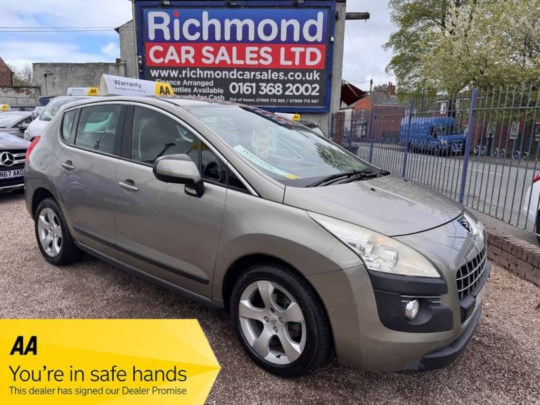 2012 Peugeot 3008 1.6 VTi Active SUV 5dr Petrol Manual Euro 5 (120 ps) HATCHBACK Petrol Manual