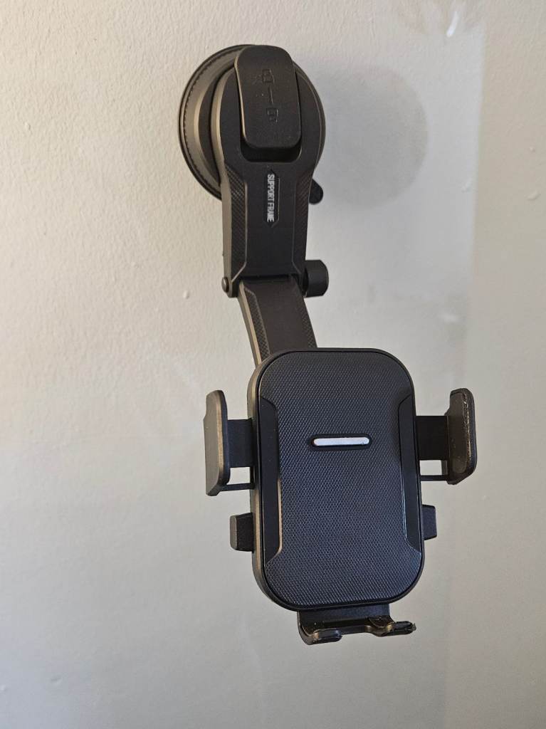 Mobile phone holder cradle for car van truck bus