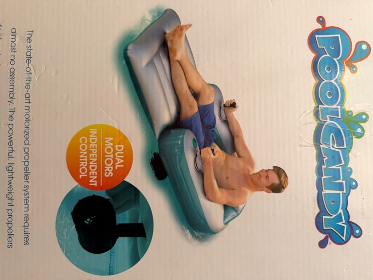 Pool Candy Splash Runner Motorised luxury pool lounger