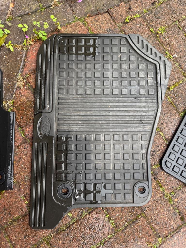 Rubber car mats