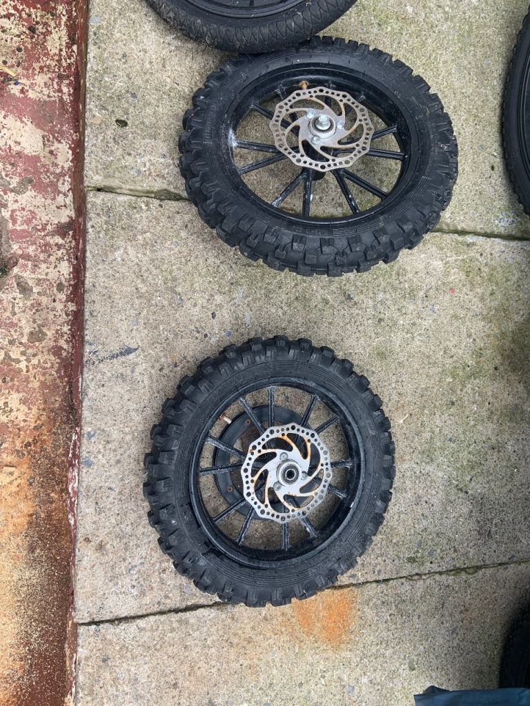 Pit bike wheels 