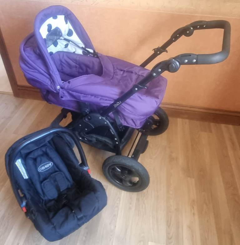OBABY Zezu pram/pushchair with newborn car seat