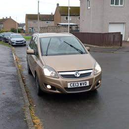 Vauxhall Zafira Design Nav Cdti 1686 cc 7 seater 5 door