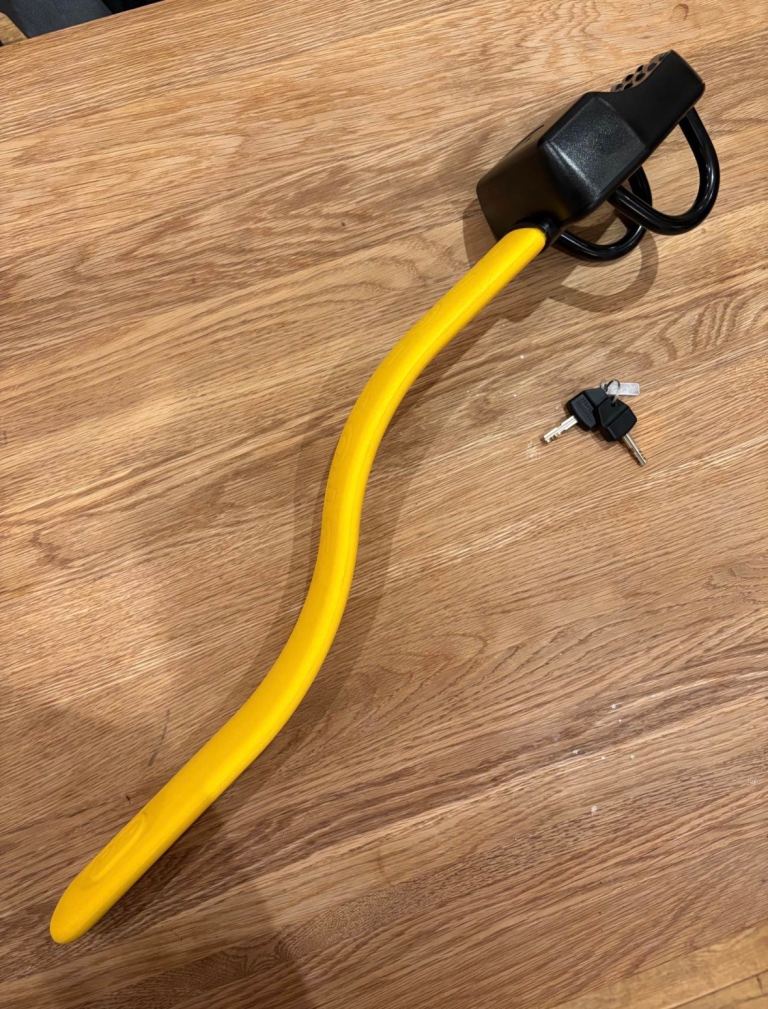 Stoplock Pro Car Steering Wheel Lock 2 Keys Crook lock Motorhome