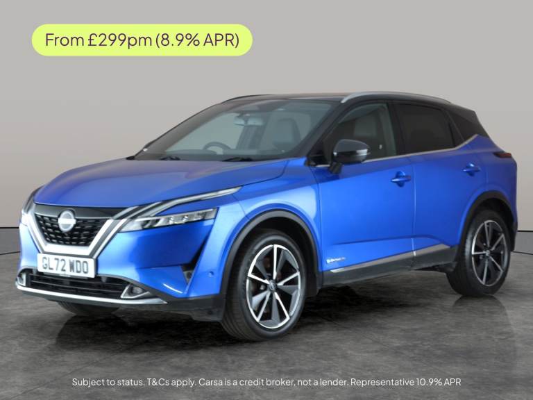 2022 Nissan Qashqai 1.5 E-Power Tekna 5dr Auto HATCHBACK PETROL/ELECTRIC Automatic