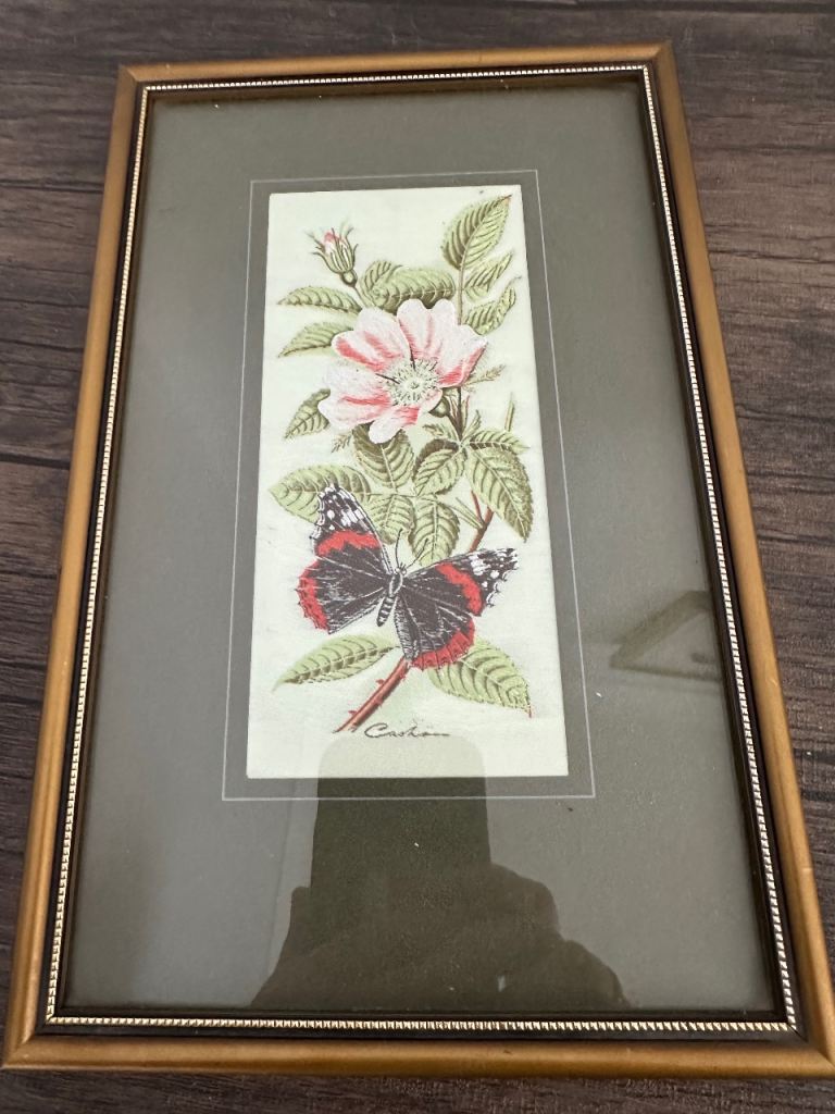 Cash’s woven silk pictures