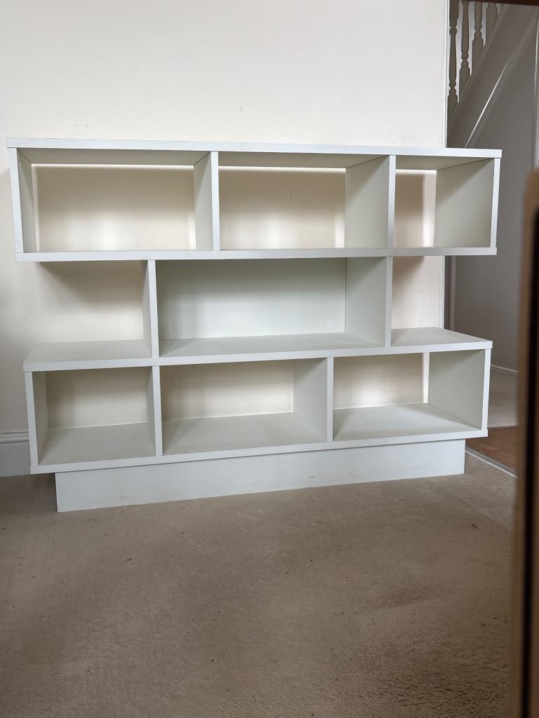 Habitat white bookshelf