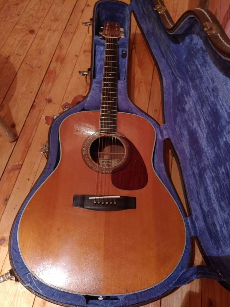 1970s Very Rare Yamaha FG700 (solid rosewood back)
