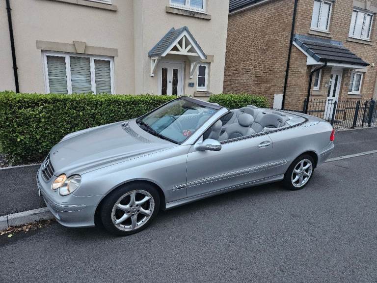 Spare or repair – Mercedes CLK convertible