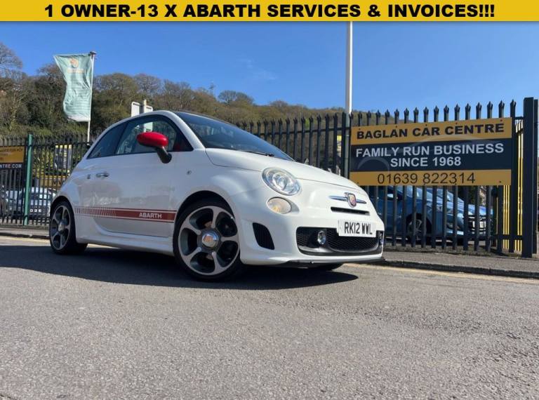 2012 Abarth 500 1.4 T-Jet 2dr Auto CONVERTIBLE PETROL Manual