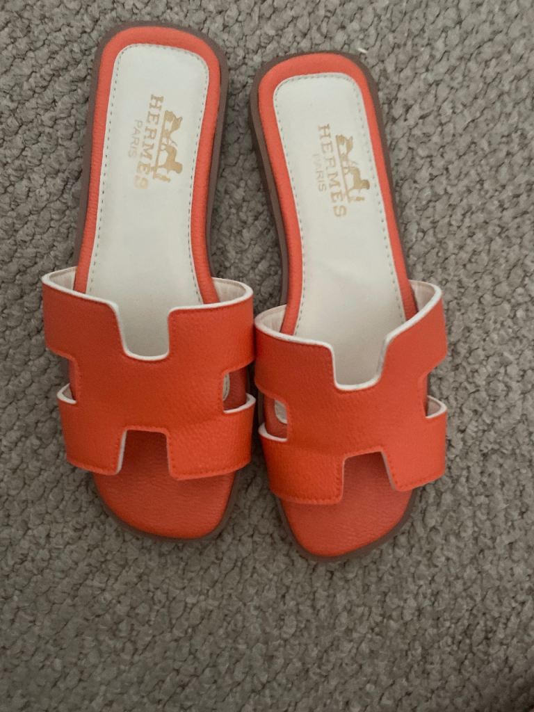Orange Sandals – As Good As New