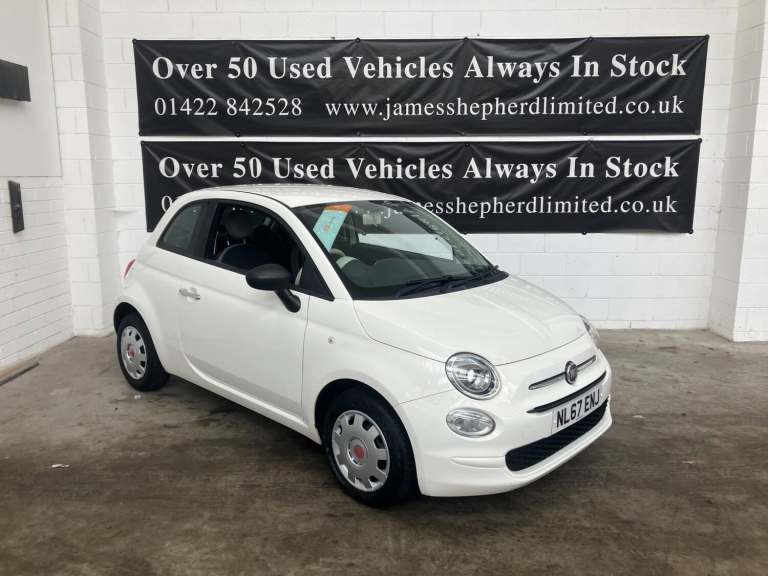 2017 Fiat 500 1.2 Pop 3dr HATCHBACK PETROL Manual
