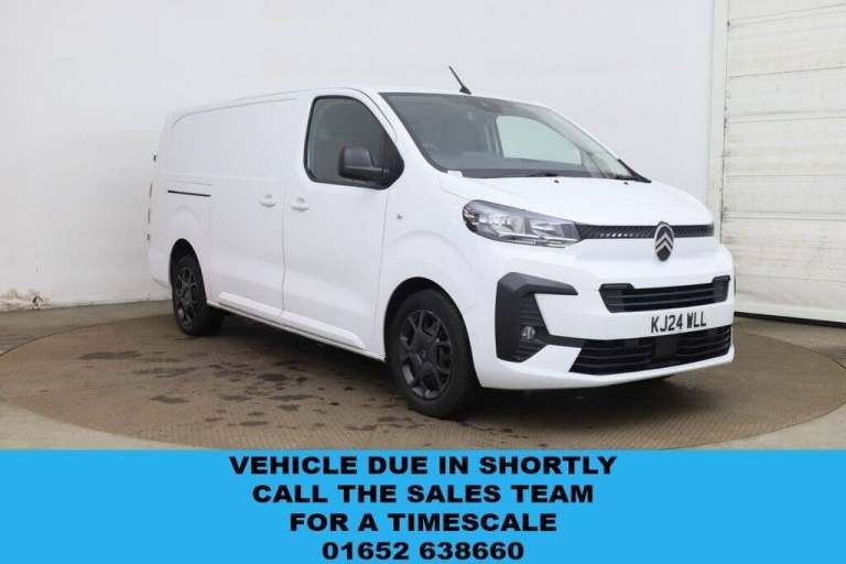 2024 Citroen Dispatch 1.5 BlueHDi 120ps Van Driver PANEL VAN DIESEL Manual