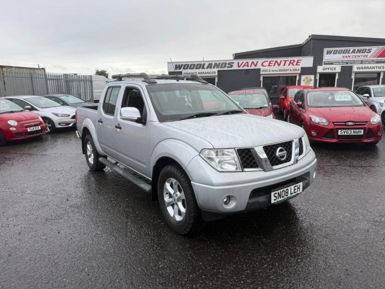 2008 ON 08 PLATE NISSAN NAVARA 4.0 PETROL 4X4 D-CAB PICKUP 64K 