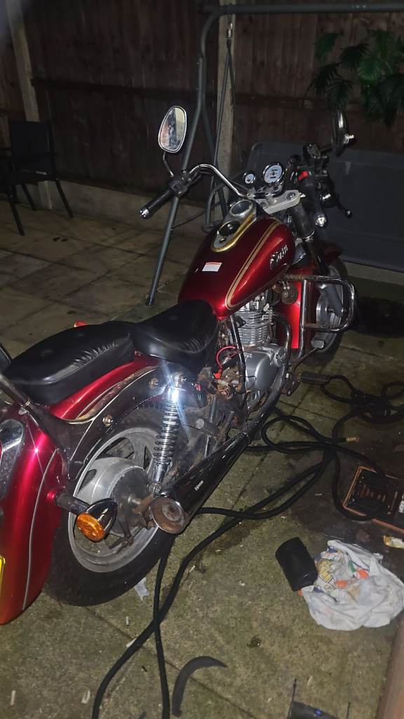 125cc road bike cruiser chopper