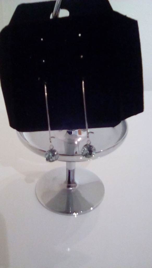Diamante Drop Earrings