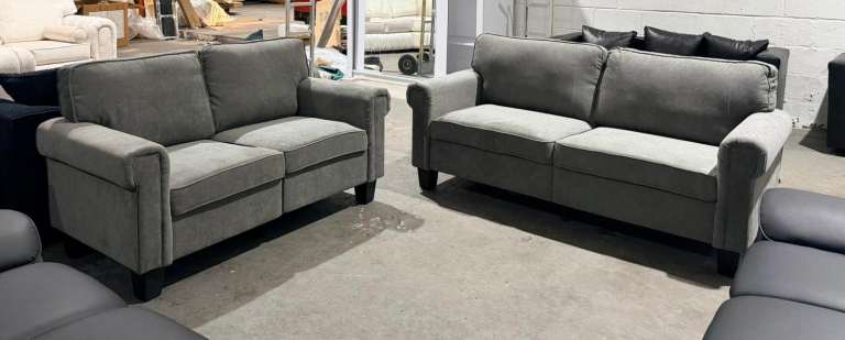 NEW ARRIVAL ~ 3+2 Shiraz FABRIC Sofa Set • PREMIUM FINISH • FAST DELIVERY ::
