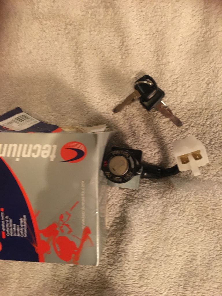 Honda lead ignition/steering lock