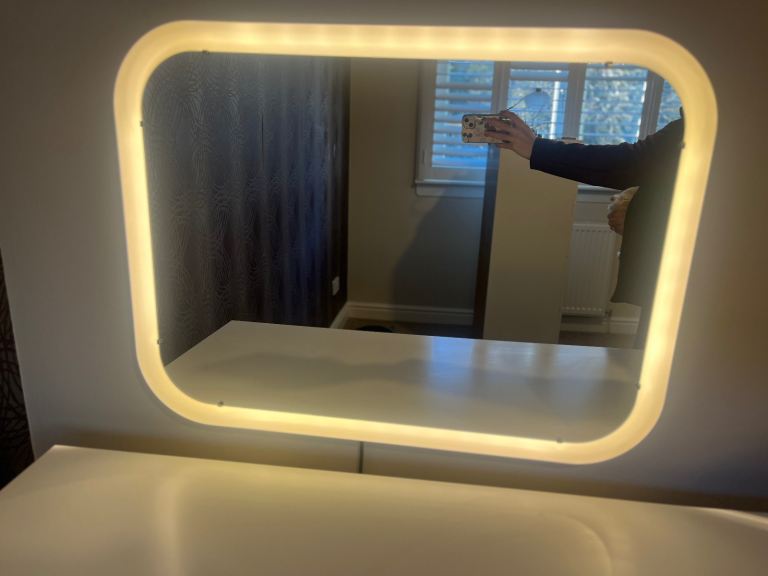 Ikea light up mirror 