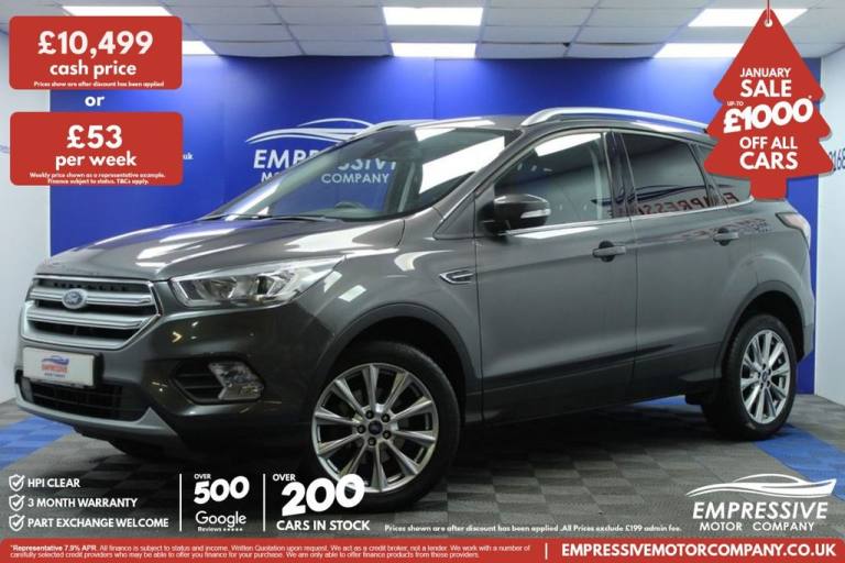 2019 19 FORD KUGA 1.5T ECOBOOST TITANIUM EDITION SUV 5DR PETROL MANUAL EURO 6 (S