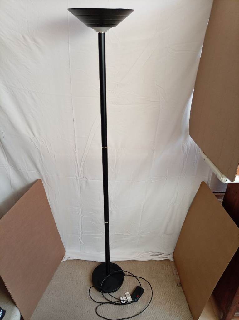 Floor light Torchiere lamp uplighter H 182cm  